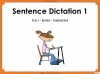 Sentence Dictation 1 - Year 1 Teaching Resources (slide 1/28)